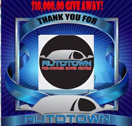 Autotown Contest: $10,000 MyAutotown Giveaway