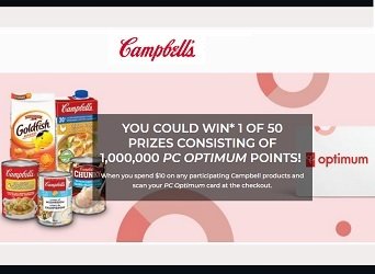 Campbell Soup Contests for Canada pbellsoup.ca/PCOcontest,