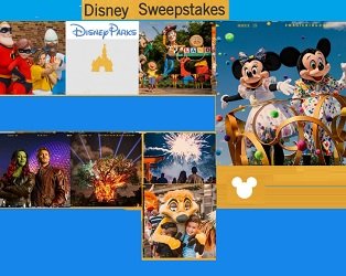 Disney Sweepstakes US and Canada