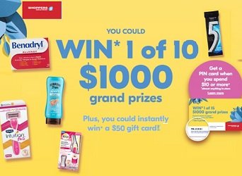 Enter Shoppersdrugmart.ca/Spring Contest